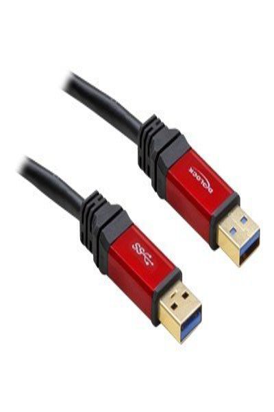Delock Premium - USB-kabel - USB Typ A (hane) till USB Typ A (hane) - 82746