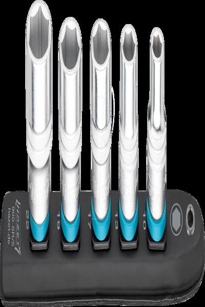 Rail HAZET 1/2" Hex 5 pièces