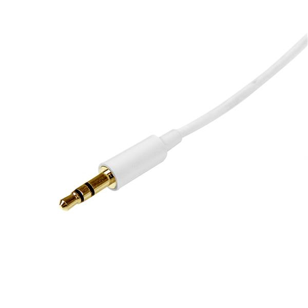 StarTech Audio Cable 1m White - MU1MMMSWH