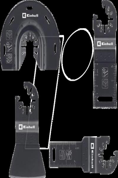 Coffret multi-outils Einhell pour bois et plastique - 4 pièces
