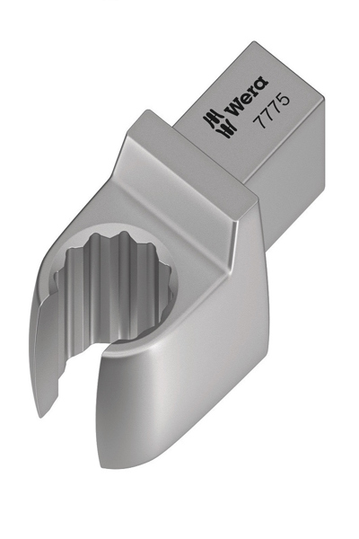 Wera 7775, Embout de clé dynamométrique, Argent, 1 pièce(s), Acier au chrome-vanadium (Cr-V), 10 mm, 44 mm