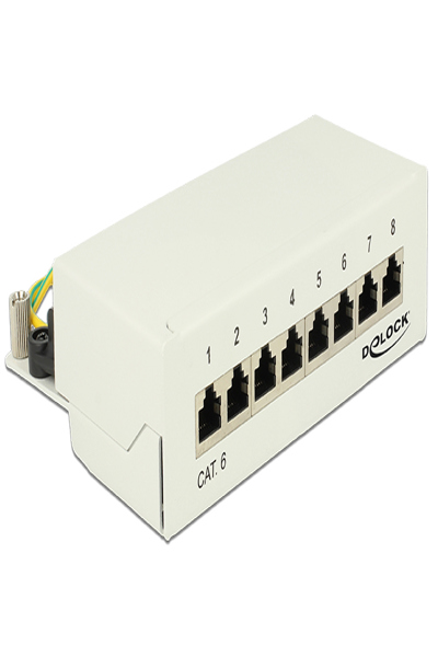 Delock Patch panel - RJ-45 X 8