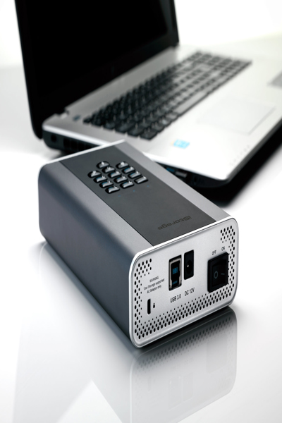iStorage diskAshur DT2 256-bit 4TB USB 3.2 FIPS Level 3 certified - secure encrypted desktop hard drive IS-DT2-256-4000-C-X - 4 TB - 3.2 Gen 1 (3.1 Gen 1) - Black - IS-DT2-256-4000-C-X