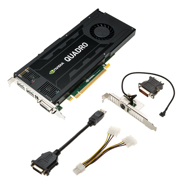 PNY grafikkort NVIDIA Quadro K4200 4GB RAM PCI Express 2.1 - VCQK4200-PB