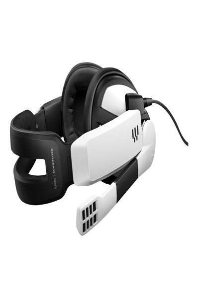EPOS | SENNHEISER GSP 301 - Headphones - Head-band - Gaming - Black - White - Binaural - Rotary - 1000240