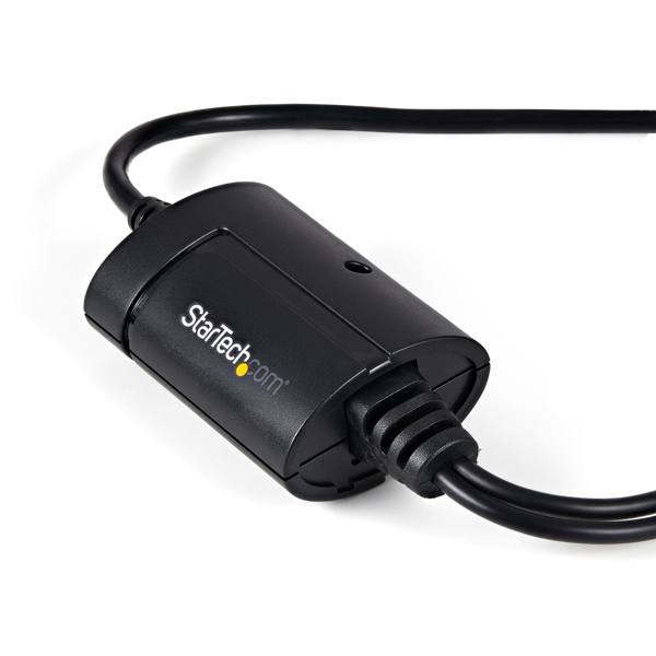 StarTech 2 port FTDI USB to serial RS232 adapter - USB to RS-232 Cable - Serial Adapter - USB - RS-232 x 2 - Black (ICUSB2322F) - ICUSB2322F
