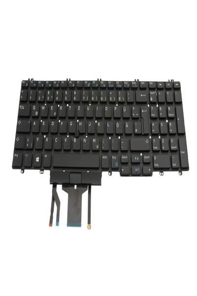 Dell CN-0NMTGD Tastatur DE deutsch schwarz/schwarz mit Backlight und - Keyboard