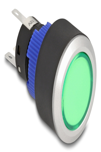 Delock Push Button protruding 22 mm 5 x Solder - 22048