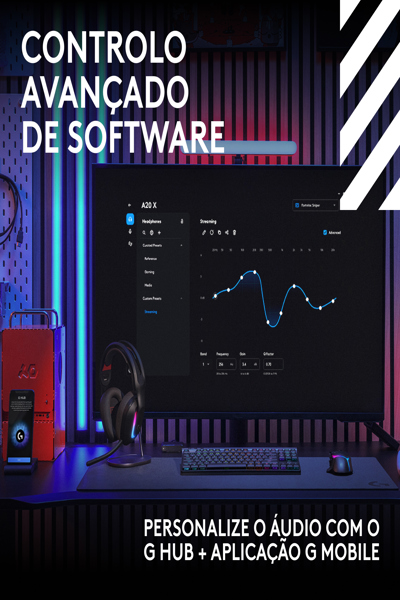 LOGITECH A20 X GAMING HEADSET BLUETOOTH 5 - 939-002247