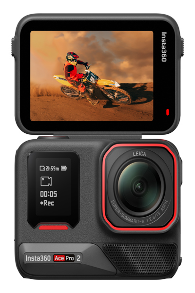 Insta360 Ace Pro 2 Actioncam Standard Bundle - Camcorder - 12 MP - CINSBBGA