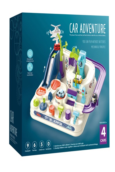 Jouet de circuit intelligent pour voiture Extralink TOYS