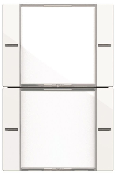 GIRA 577203 Kit de bascule 2f BSF Capteur de clé.4 Système 55 clair/blanc pur