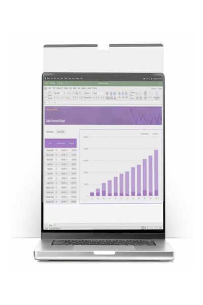 StarTech.com 16-tums MacBook Pro 21/23 Laptop Sekretessskärm, Avtagbart och Vändbart Antireflexbehandlat Sekretessfilter, Magnetiskt Laptopskärmskydd med +/- 30 graders betraktningsvinkel - 162MM-PRIVACY-SCREEN