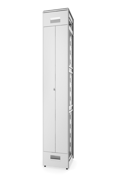 DIGITUS Network Rack Unique Series - 800x800 mm (WxD) - Freestanding rack - 42U - 800 kg - Key lock - Rack rails - Adjustable feet - DN-31113