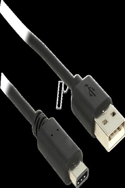 Delock USB-kabel - 24-stifts USB-C (hane) till USB (hane) - 83600