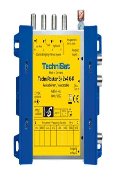 TechniSat TECHNIROUTER 5/2x4 G-R Commutateur