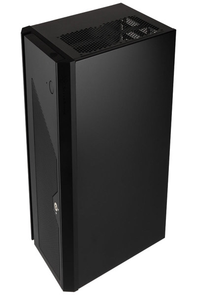 SilverStone SST-CS381 v1.1 Mini-ITX Storage, Black - SST-CS381 V1.1