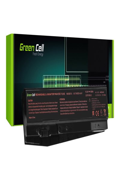 Green Cell Laptop battery (equivalent to: CLEVO N850BAT-6) - CL02