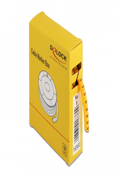 Delock Cable Marker Box, No. 6 - 18360