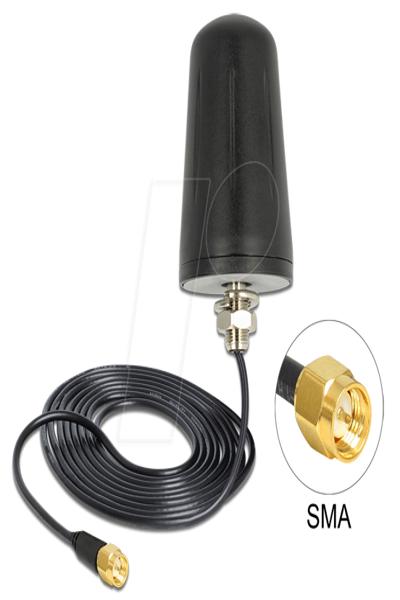 Delock Antenn - Smart Hem - 3 dBi - 89534