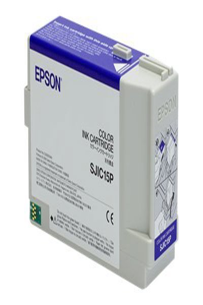 Epson SJIC15P Cyan Magenta Yellow Ink Cartridge