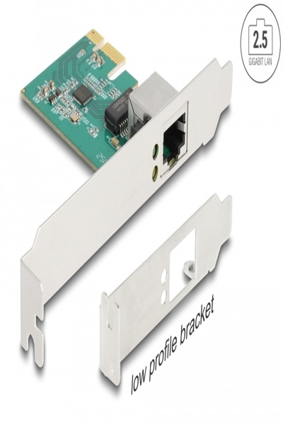 Delock Network adapter - PCIe 2.1 low profile - 88100