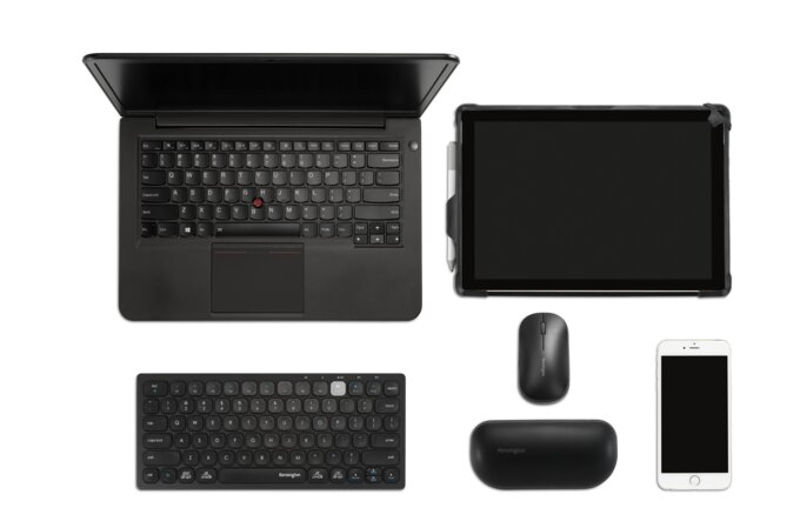 Kompakt dubbelt trådlöst tangentbord - Kensington ergonomiskt - K75502FR