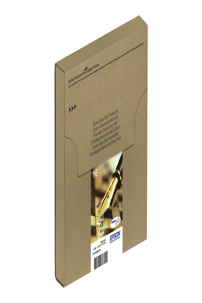 Stylo Epson et mots croisés Multipack 4 couleurs 16 EasyMail - Rendement standard - Encre pigmentée - Encre pigmentée - 5,4 ml - 3,1 ml - 1 pièce(s)