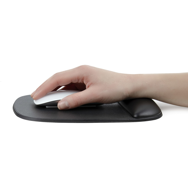 StarTech Ergonomic Mouse Pad with Gel Cushion 17x18cm Padded Gel for - B-ERGO-MOUSE-PAD