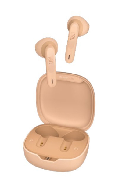 JBL Vibe Flex - Véritable stéréo sans fil (TWS) - Appels/Musique - 20 - 20 000 Hz - Casque - Beige