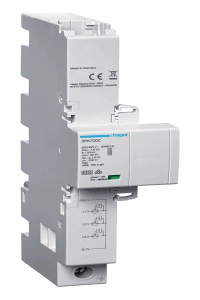 Hager SPA700Z 255V Blanc