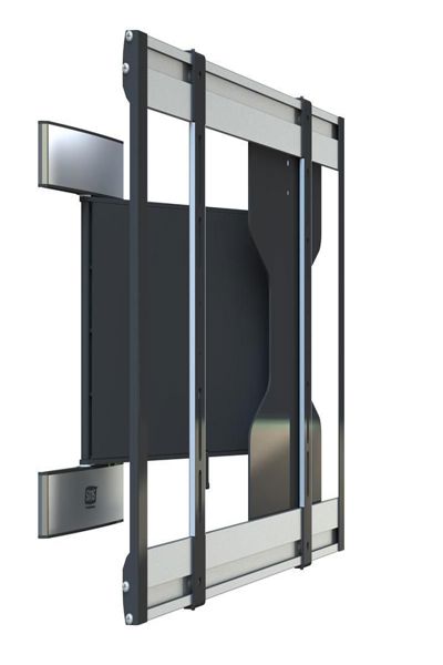 SMS Smart Media Solutions Slim Swing - 81.3 cm (32") - 116.8 cm (46") - 200 x 200 mm - 600 x 400 mm - -90 - 90Ã‚Â° - Black - Silver - FS041025