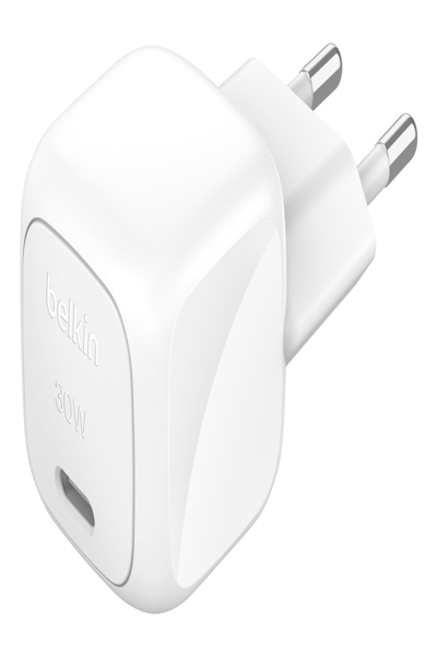 Belkin 30W USB PD Wall Charger with PPS WHT - WCA008KQWH