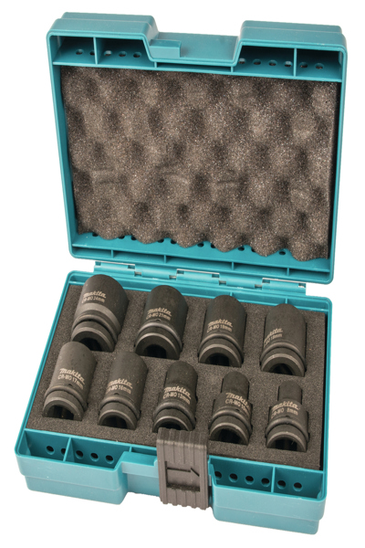 Makita D-41517 Socket wrench set 9 parts