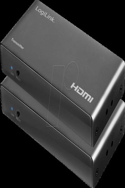 LogiLink HDMI KVM Extender över LAN 1080p USB IR - HD0057
