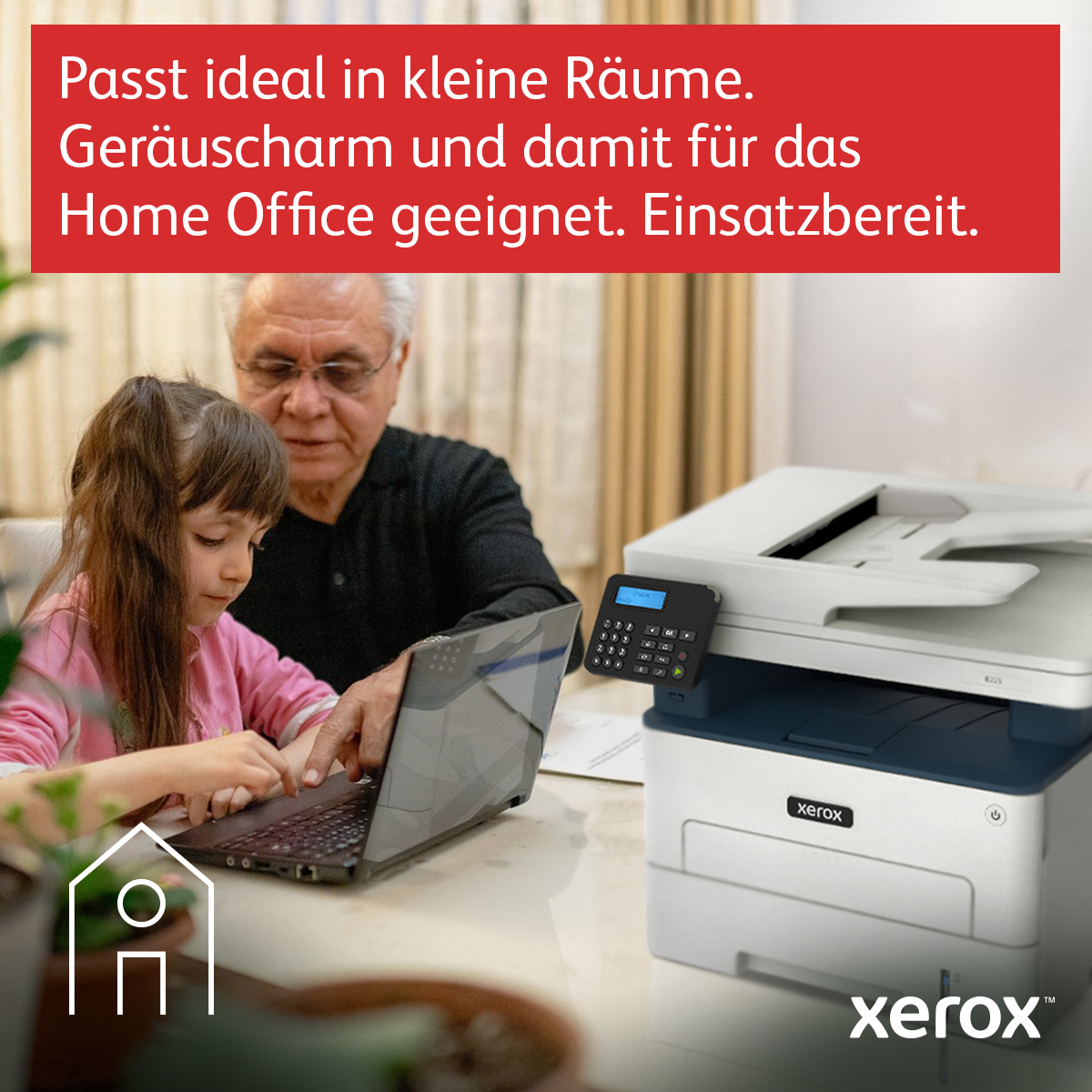 Xerox B225 A4 34ppm Wireless MFP - B225V_DNI