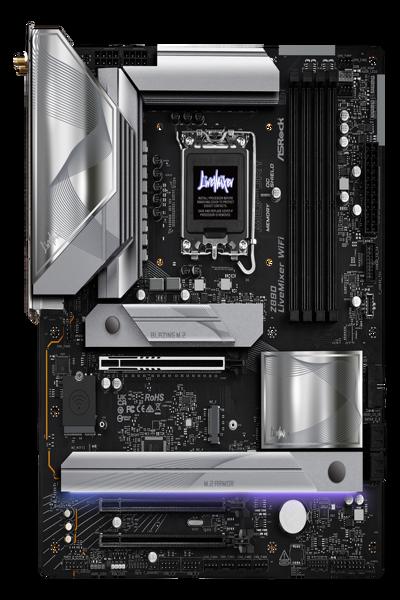 ASRock Z890 LiveMixer WiFi - Moderkort - 90-MXBPE0-A0UAYZ