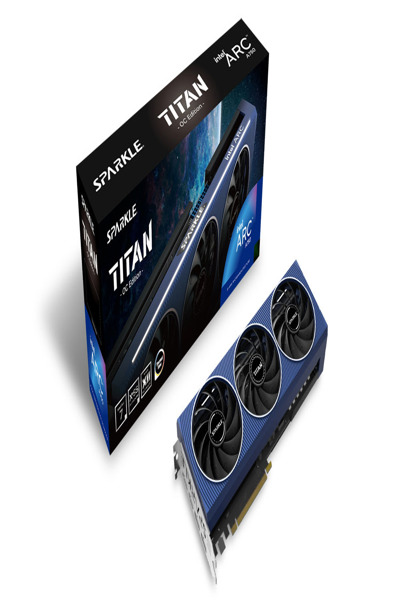 INTEL A750 TITAN OC TRIPLE FAN GRAPHICS CARD - SA750T-800C