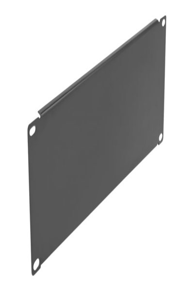 Delock Blindplatta - svart - 3U - 66664