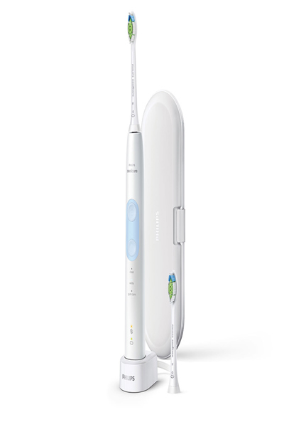 Philips Sonicare ProtectiveClean 5100 HX6859/29 Sonic electric toothbrush with accessories - Adult - Sonic toothbrush - Daily care - Gum care - Massage - Whitening - 62000 movements per minute - White - 2 min - HX6859/29
