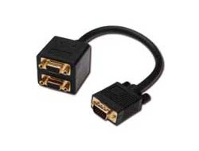 DIGITUS VGA HD15 Y Splitter Cable 0.2m - AK-310400-002-S