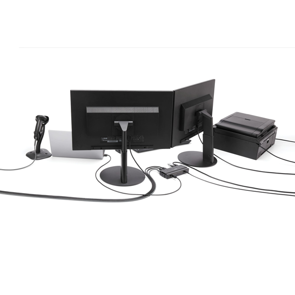 7 port USB 3.0 hub – Up To 5 Gbps – 7 x USB – Universal Multi Port USB Extender for Your Desktop – USB Powered (ST7300USB3B) Hub 7 porte USB - ST7300USB3B