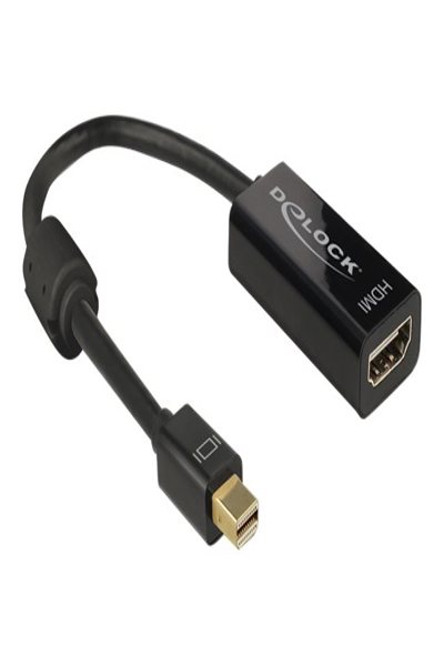 Delock 4K Passive - Adapter - Mini DisplayPort male to HDMI female - 62613
