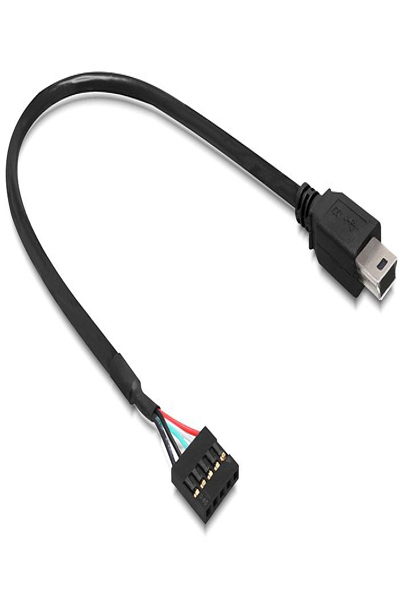Delock USB 2.0 Pin Header - USB internal to external adapter - 83170