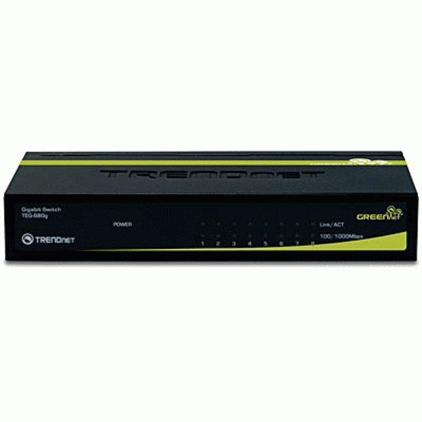 TRENDnet TEG S80G - Switch - Copper Wire 1 Gbps - TEG-S80G
