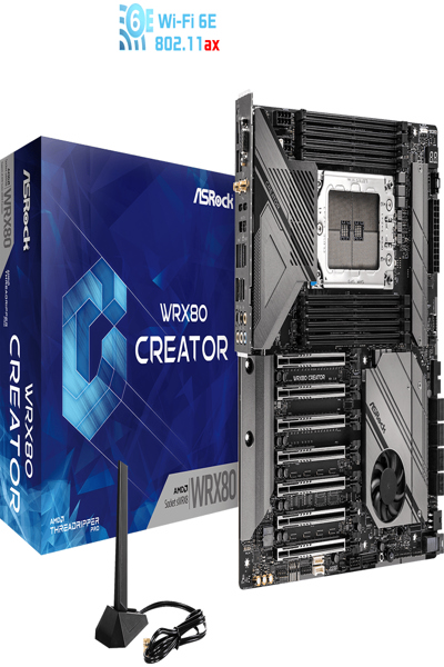 ASRock WRX80 CREATOR R2.0 sWRX8 - WRX80 CREATOR R2.0