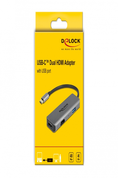 Delock dockningsstation - USB-C / Thunderbolt 3 - 87780