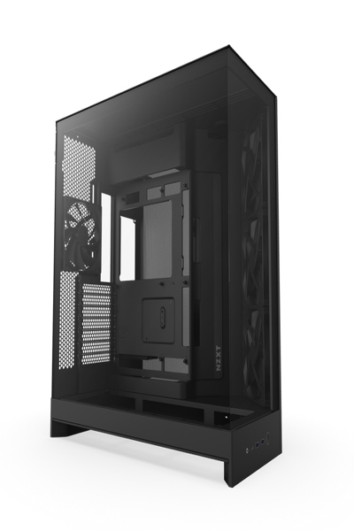 NZXT H9 Flow midi-tower PC svart - CM-H92FB-01