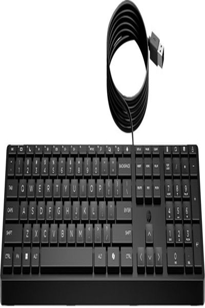 HP Wired Desktop 320K Keyboard: Desktop