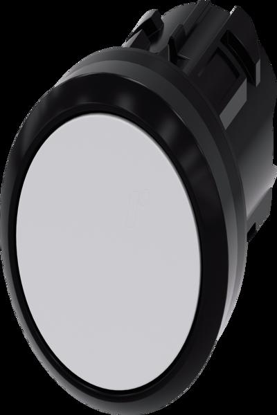 Siemens 3SU1000-0AA60 Push Button 22mm Round White